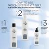 Nioxin Scalp + Hair Thickening System 2 Kit | For Natural-Hair with Progressed Thinning | Cleanse, Condition, & Treat | Boost Density with Niacinamide & Biotin | Bundle view 3