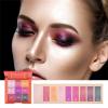 Fujiuia Skeleton Make up 9 Colors Eyeshadow Palettes with Pearlescent Shimmer Multicolor Series Waterproof Durable Eyeshadow Eye Pencil Eyeliner Gel view 2