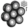 7D Black Electric Razor Replacement Blades - Universal 7 Blade Head Shaver for Men view 1