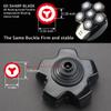 6D Black Electric Shaver Replacement Blade Head - Universal Magnetic Interface, 6 Blades view 4