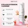 BREYLEE Shampoo for Lash Extensions, 60ml+Rinse Bottle+Brushes, Eyelash Extension Cleanser, Lash Wash Bath, Lash Cleaner for Makeup Cleansing Foams, Paraben & Sulfate Free for Salon and Home Use view 2