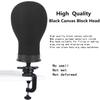 lucicass Wig Head 22Inch Canvas Block Head Wig Stand with Mannequin Head for Making Wigs Display Styling view 4