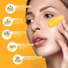 Vitamin C and Turmeric Face Scrub Cream Organics Microdermabrasion Facial Scrub Exfoliating Clears Blackheads Improve Dark Spot Acne with Strawberry Extract Exfoliator 130g/4.5oz view 3