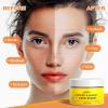 Vitamin C and Turmeric Face Scrub Cream Organics Microdermabrasion Facial Scrub Exfoliating Clears Blackheads Improve Dark Spot Acne with Strawberry Extract Exfoliator 130g/4.5oz view 4