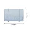 Four-in-One Foldable Watertight Toiletry Bag Hanging Travel Multifunctional Easy to Clean Cosmetic Bathroom or Cosmetics Toiletries Brushes Tools (Blue) (AZ-P072-US1189182GINYELM) view 2