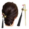 2Pcs Hair Sticks Hair Buns Accessories Chopstick Hairpin Vintage Hair Styling Chignon Pins for Women Girls (HP-J-BL) view 1