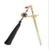 2Pcs Hair Sticks Hair Buns Accessories Chopstick Hairpin Vintage Hair Styling Chignon Pins for Women Girls (HP-J-BL) view 2