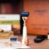 Rose Gold Monarch 4-Piece 5-Blade Razor Shaving Set Men's Safety Razor Grooming Gift Set with Alloy material handle Shaving for Gentleman,Best Father's Day Gift from Taiwan view 2
