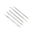 MUJGAN | Blackhead Remover Set Made of Stainless Steel 5 Piece Set Comedone Extractor for Clear Skin | Pimple Remover Tool | Silver Case view 2