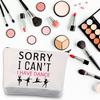 BDPWSS Dancer Cosmetic Bag Dance Lover Gift Dance Team Gift Dance Recitals Gift Sorry i Can't i Have Dance Funny Dancing Gift (I Have Dance) view 3