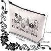 BDPWSS Plant Lover Makeup Bag Gardener Gift Plant Mom Gift I'd Propagate That Gift For Crazy Plant Lady Succulents Lover Gift (Propagate that) view 2