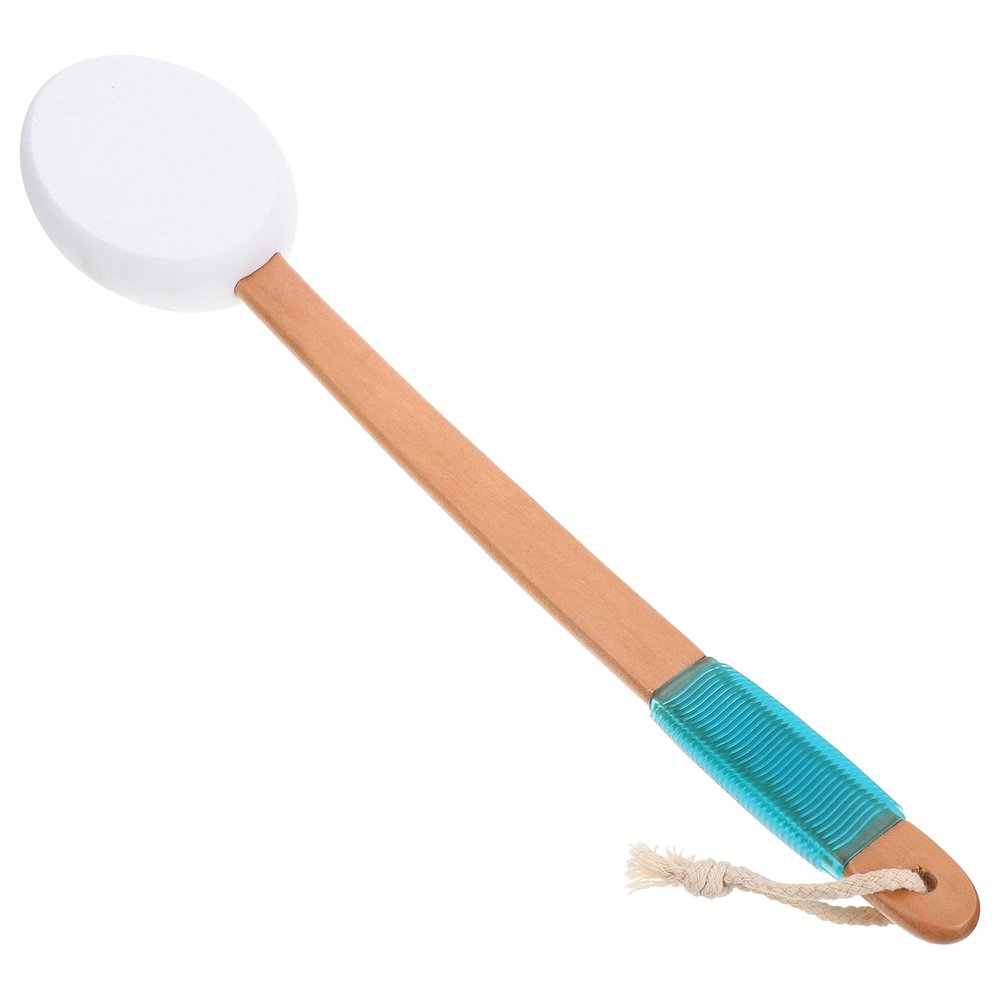FOMIYES Ergonomic Back Scrubber Brush Long Handle Exfoliating Scrubber for Women Bath Accessories