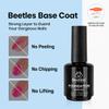 Beetles Builder Gel for Nails with Gel Base and Top Coat Set 3Pcs view 4