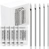 Ear Nose Piercing Needles - 100Pcs Mixed Piercing Needles 12G 14G 16G 18G and 20G Hollow Needles view 1