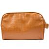 Man Arden "The Regal Tan PVC Leather Toiletry Bag/Shaving Kit Pouch for Men, Waterproof Pouch (Tan) view 2