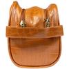 Man Arden "The Regal Tan PVC Leather Toiletry Bag/Shaving Kit Pouch for Men, Waterproof Pouch (Tan) view 3