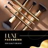 MARS Artist's Arsenal Makeup Brush Set for Professional Makeup | Eyeshadow Blending Brushes (3pcs) | Foundation, Blush, Powder and Foundation Brush (1pcs each) view 3