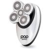 Pop Sonic 5-Head Electric Shaver Kit - Unisex (Silver) Shaver for Face, Head & Body - Smooth, Waterproof USB Rechargeable Trimmer with 360-Degree Precision Cut Heads for Men & Women view 1
