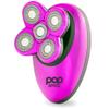 Pop Sonic 5-Head Electric Shaver Kit - Unisex (Purple) Shaver for Face, Head & Body - Smooth, Waterproof USB Rechargeable Trimmer with 360-Degree Precision Cut Heads for Men & Women view 1