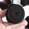 12A 100% raw unprocessed virgin human hair bundles, body wave natural black 30 inch view 3
