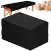 50 PCS 31" X 79"Thick Soft Massage Table Sheets Sets Disposable SPA Bed Sheets Non Woven Fabric Lash Bed Cover (Black) view 1