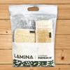 4 PCS - Lamina Natural-Organic, Loofah Sponge, Body Scrubber, Shower Beth Loofah (Back Long, Double Sided Mitt, Mini Mitt and Face loofah) view 3