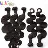 12A 100% raw unprocessed virgin human hair bundles single bundle 28 inch, body wave view 4