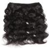 12A 100% Raw unprocessed virgin human hair bundles, body wave natural black 18 inch single bundle view 1