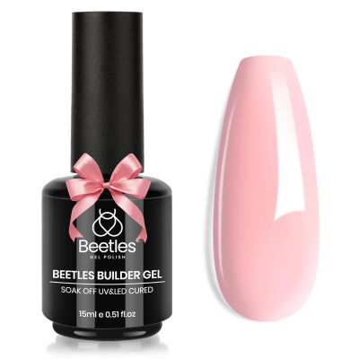 Beetles Builder Gel for Nails, 8 in 1 Pink Building Gel