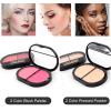 AOLIKOKO All in One Makeup Kit for Women - Full Professional Kit With Pressed Powder, Blush, Eyeliner, Eyeshadow, Mascara, Lip Gloss and Lipstick (Pink) view 2