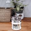 FOMIYES Detachable Makeup Brush Holder Rack Slots Organizer for Makeup Tools Convenient Storage for Vanity Design view 3