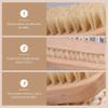 COHEALI Double-sided Nail Cleaning Brush for Manicure and Pedicure Tool for Nail Art and for Home and Salon Use view 4