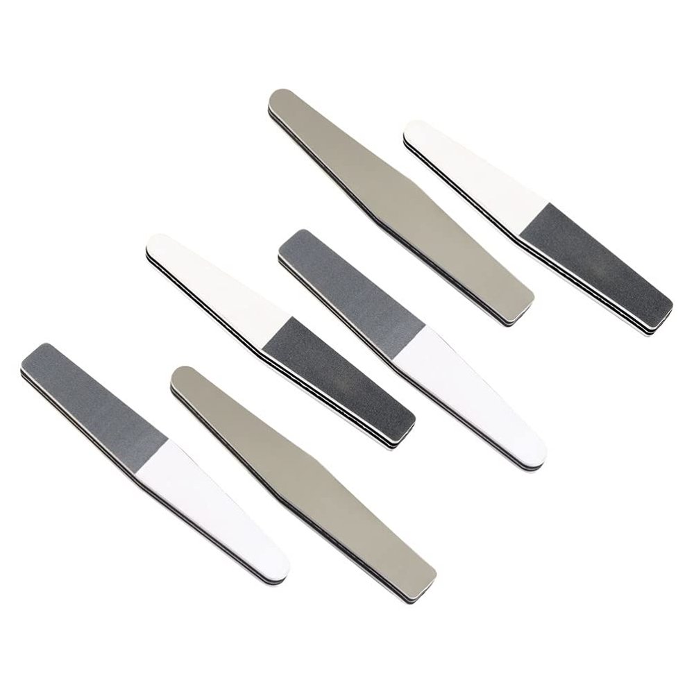 Beaupretty 6pcs Sponge Nail Polishing Files Thick Buffing Tools for Manicure Nail Art and Easy to Use for Shaping and Finishing
