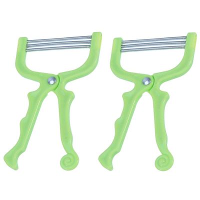 COHEALI 1set Manual Facial Hair Removers Portable Epilators for Upper Lip Chin and Cheeks Easy Use Hair Threaders for Smooth Skin Non-skid Handle No Batteries Needed