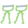 COHEALI 1set Manual Facial Hair Removers Portable Epilators for Upper Lip Chin and Cheeks Easy Use Hair Threaders for Smooth Skin Non-skid Handle No Batteries Needed view 1