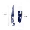 Stainless Steel Folding Beard and Mustache Comb for Men's Grooming - Anti-Static Hair Styling Pocket Beard Comb view 2