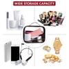 Bolsafy Clear Makeup Bags with Zipper 3pcs in Black, 6.5 x 8.3 inches - Quart Size, TSA Approved Toiletry Bag - Waterproof & Leak-Resistant PVC Clear Travel Bags  Perfect for Women, Men & Kids view 4