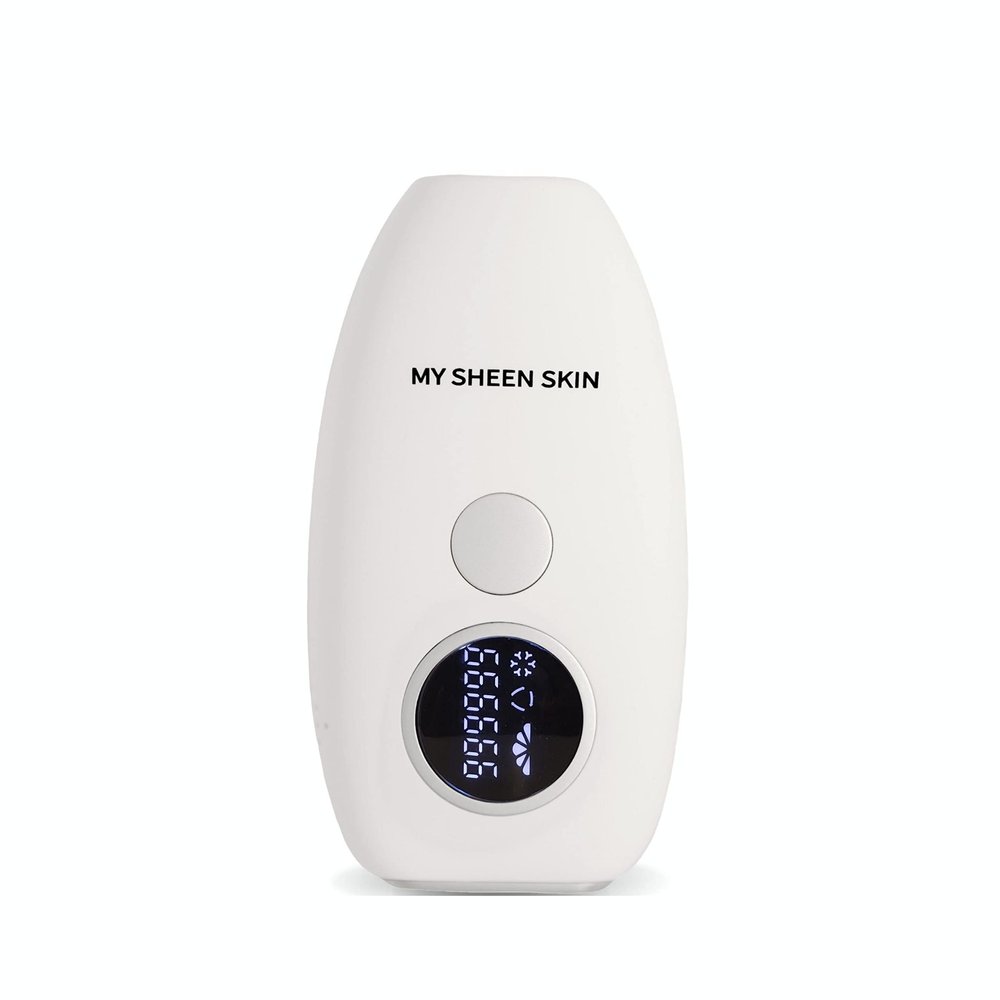 MY SHEEN SKIN MILA IPL At Home Laser Hair Removal Device for Women and Men, Permanent Hair Removal, 999999 Flashes, Ice Cooling Function, Use on Armpits Back Legs Arms Face Bikini Line