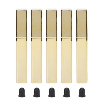 5Pcs Empty Mascara Tube Eyelash Cream Bottle Gold Container 10g Set Kit for DIY