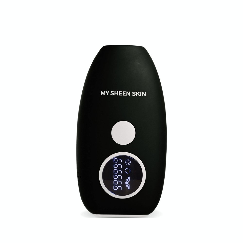 MY SHEEN SKIN MILA IPL At Home Laser Hair Removal Device for Women and Men, Permanent Hair Removal, 999999 Flashes, Ice Cooling Function, Use on Armpits Back Legs Arms Face Bikini Line