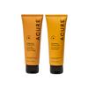 Acure Brightening Facial Scrub & Cleansing Gel Combo Pack - Exfoliating Face Wash & Gentle Daily Facial Cleanser for Radiant Skin with Sea Kelp, Pomegranate & Acai, 100% Vegan - 4 fl oz (2 Pack) view 1