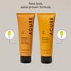 Acure Brightening Facial Scrub & Cleansing Gel Combo Pack - Exfoliating Face Wash & Gentle Daily Facial Cleanser for Radiant Skin with Sea Kelp, Pomegranate & Acai, 100% Vegan - 4 fl oz (2 Pack) view 2