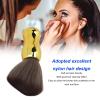 Barber Neck Duster Brush, Neck Duster Brush, Barber and Salon Brush, Nylon Hair Hair Sweeping Cleaning Brush Haircut Cleaning Brush Barber Supplies for Face Neck Gold view 4
