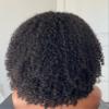 200 Density Afro Kinky Curly Scalp Base Top Full Machine Made Wig With Bangs Virgin Brazilian Short Kinky Curly Human Hair Wigs Natural Color 24 Inch view 4