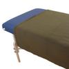 Body Linen 10 Pack Gentility Polar Fleece Massage Table Blanket, Warm, Cozy and Plush Spa Blankets. Create That Perfect Atmosphere. 54 x 80 inches, 100% Polyester - Chocolate view 3