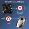 5 Blades Shaver Replacement Heads for Bald Men Easy to Clean Electric Shaver with Blade Cover view 2