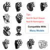 5 Blades Shaver Replacement Heads for Bald Men Easy to Clean Electric Shaver with Blade Cover view 3