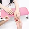 Arm Rest for Nails Tech, Easy Clean Nail Arm Rest, Reduce Back Pain Hand Rest for Nails Tech, Sturdy Support Armrest for Nails Fits UV LED Nail Lamp Underneath, Salon & Home Use (Pink) view 3