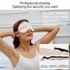 100% Mulberry Silk Sleep Mask SOUTH SILK Real Silk Eye Mask with Adjustable Silk Ribbon Lightweight Non-Tightening 1 Pack view 3