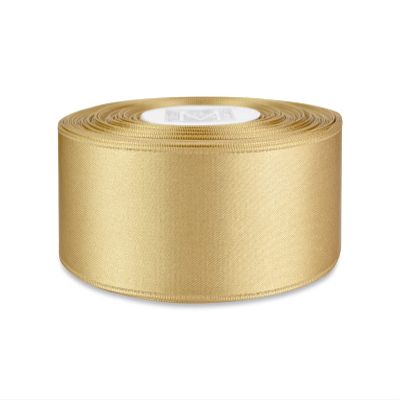 Double Faced Satin - Champagne 5/8"